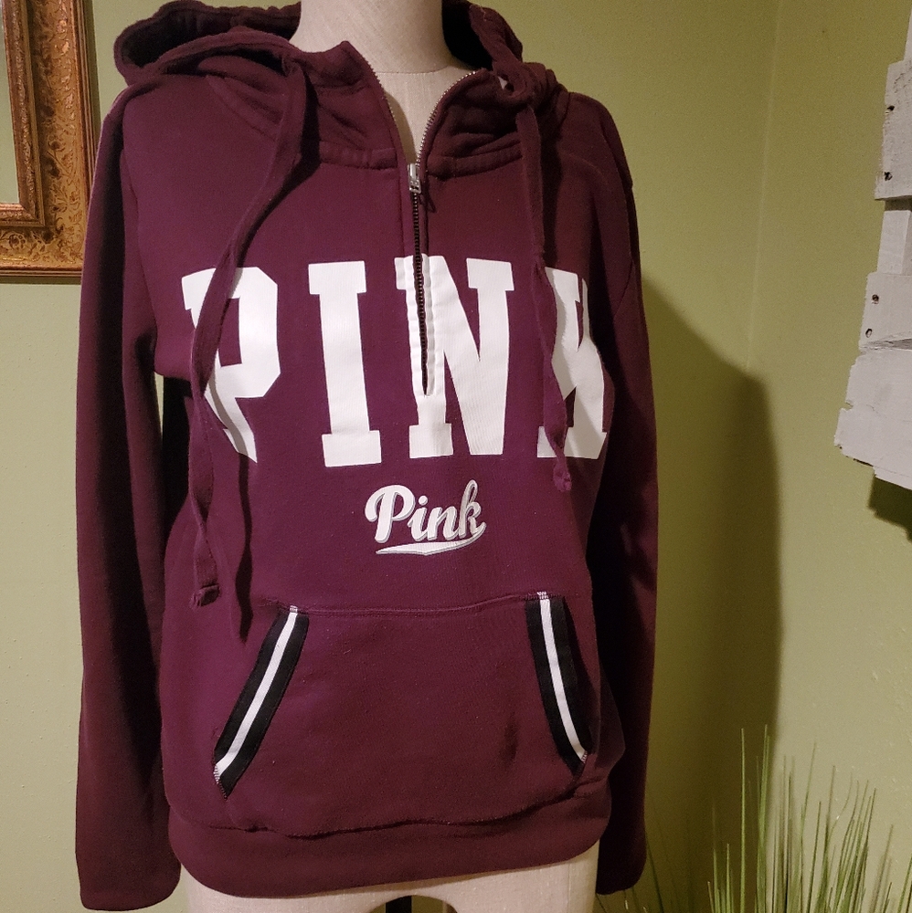 PINK by Victoria's Secret pullover 1/4 zip